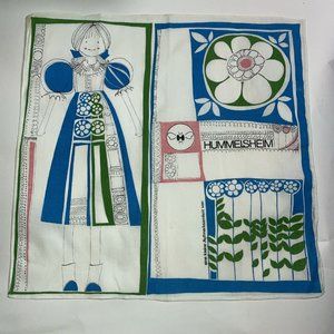 Germany HUMMELSHEIM  Vintage 11” Hankie Hankerchief  New